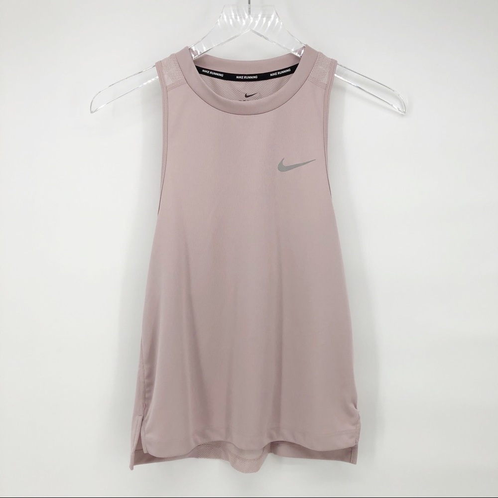 NIKE dri-fit dusty pink racer back tank